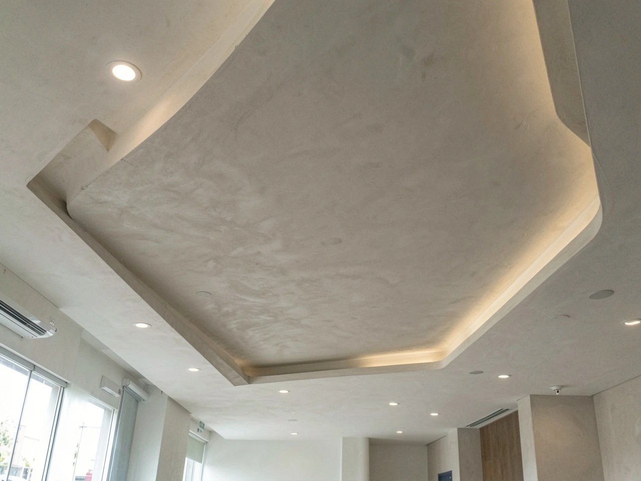 Forro de gesso e drywall executados pela Buzato Engenharia