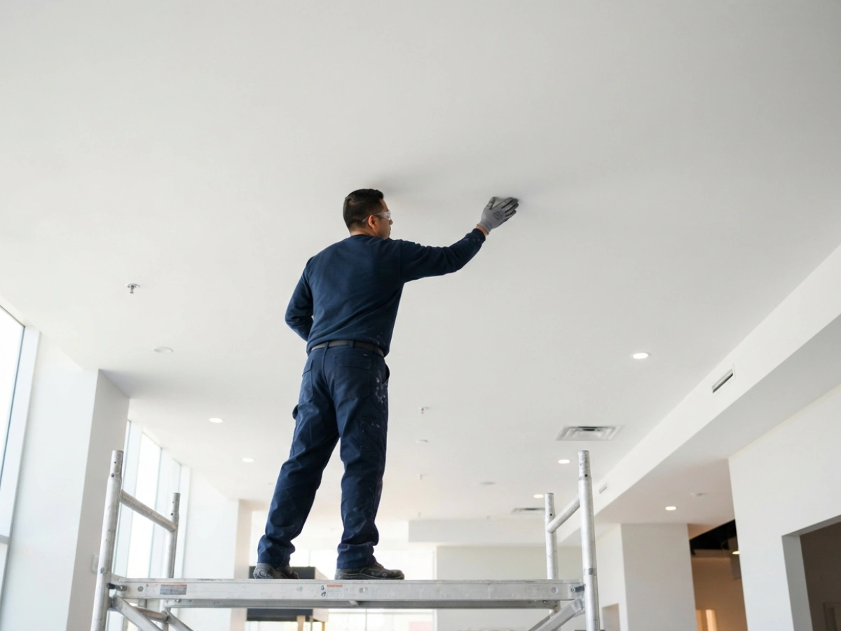 Forro de drywall e de gesso — serviço de gesso e drywall da Buzato Engenharia