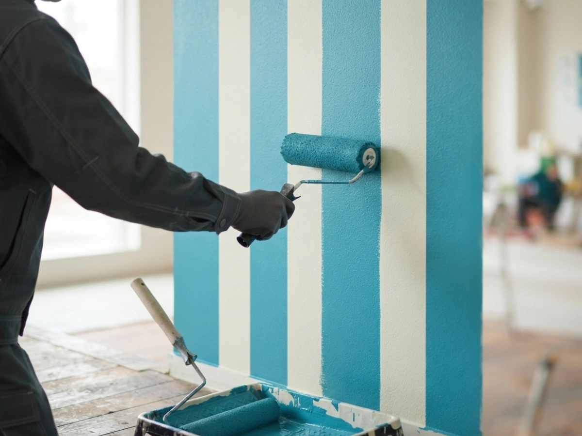 Pintura interna — serviço de pintura da Buzato Engenharia
